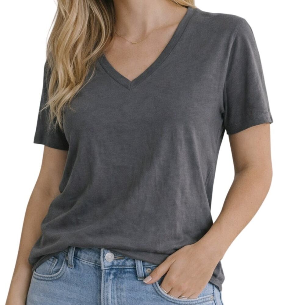 Bella + Canvas Cozy T-Shirt Top Womens Medium Casual Soft Travel Relax
